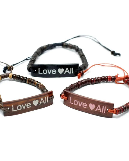 Coco Slogan Bangle - LoveAll - Bee my Gift
