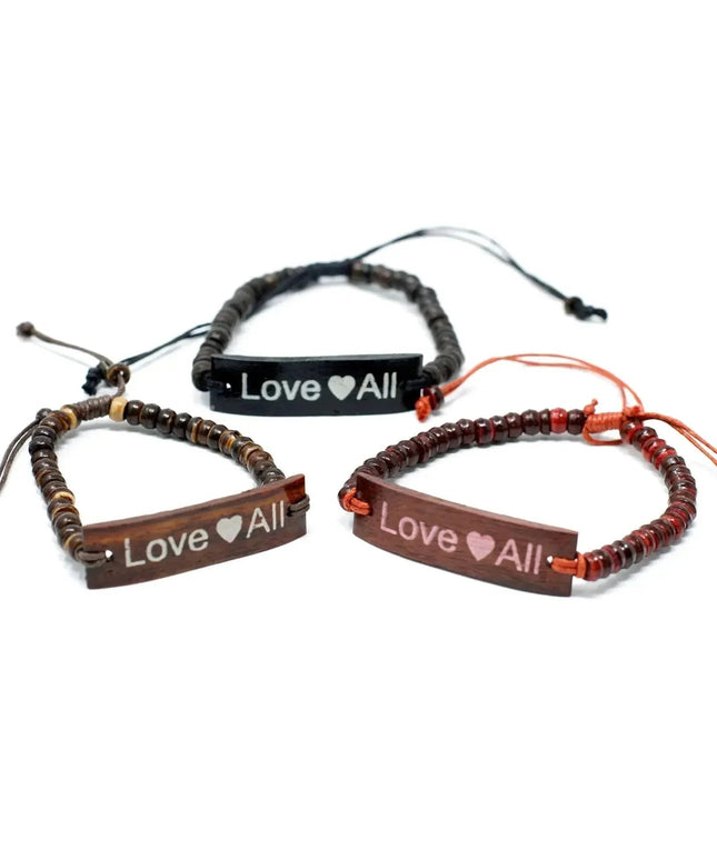 Coco Slogan Bangle - LoveAll - Bee my Gift