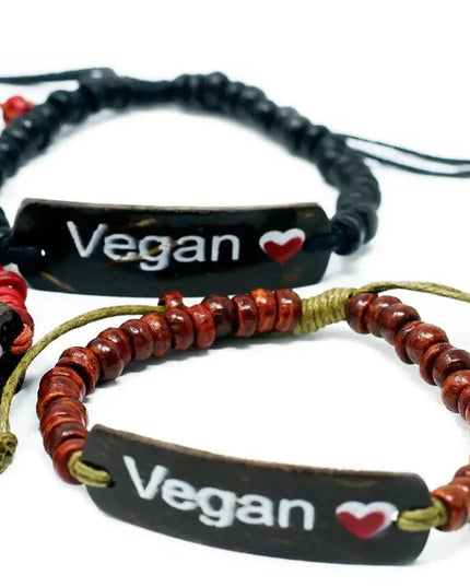 Coco Slogan Bangle - Vegan - Bee my Gift