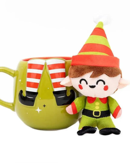 Conjunto caneca + peluche - Duende Mr. Wonderful - Bee my Gift