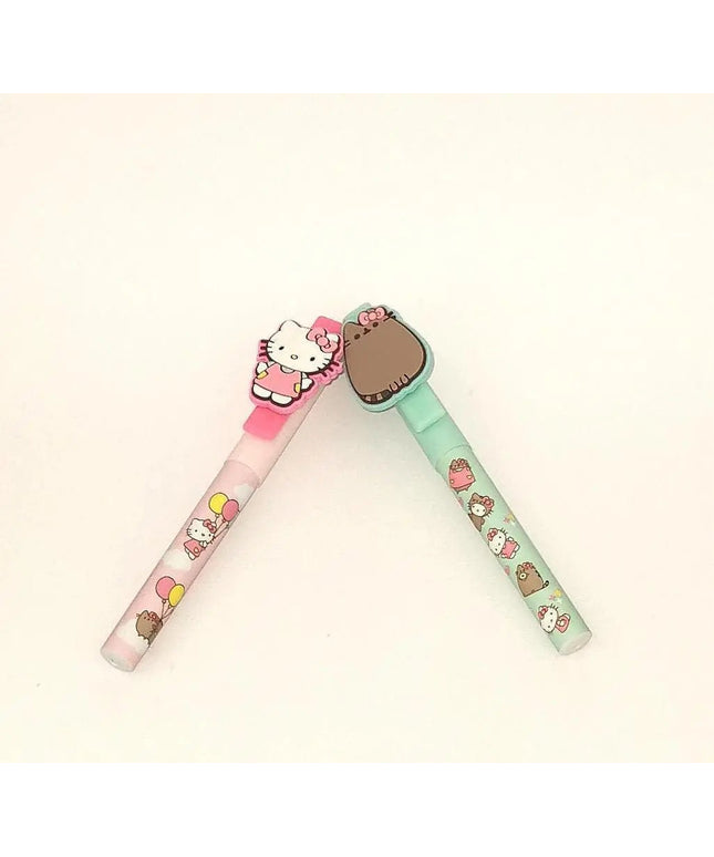 Conjunto de 2 canetas Kitty an Pusheen - Bee my Gift