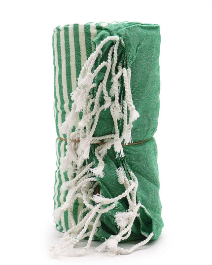 Cotton Pario Towel - 100x180 cm - Picnick Green - Bee my Gift