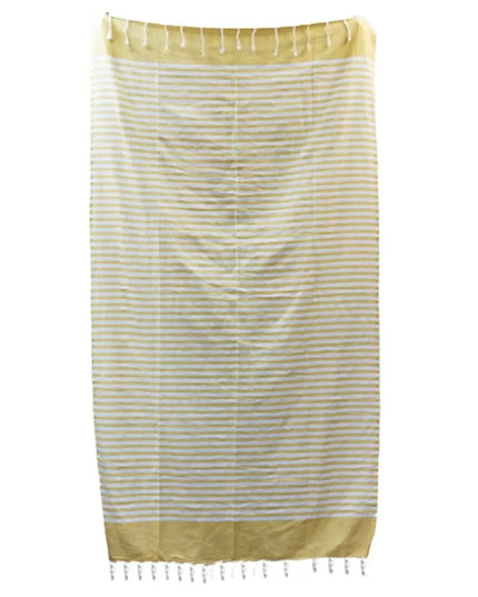 Cotton Pario Towel - 100x180 cm - Sunny Yellow - Bee my Gift