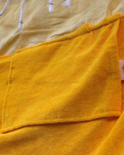 Cotton Pario Towel - 100x180 cm - Sunny Yellow - Bee my Gift