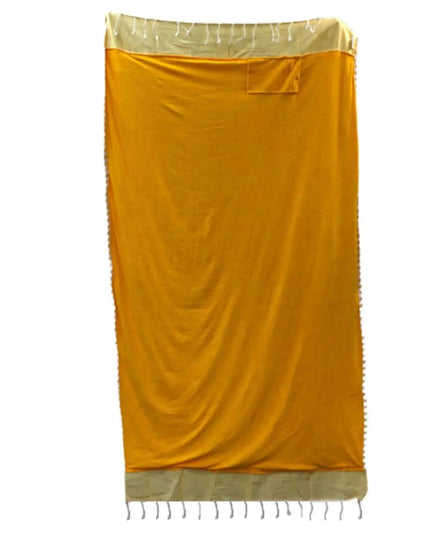 Cotton Pario Towel - 100x180 cm - Sunny Yellow - Bee my Gift