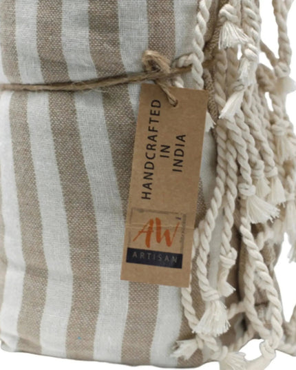 Cotton Pario Towel - 100x180 cm - Warm Sand - Bee my Gift