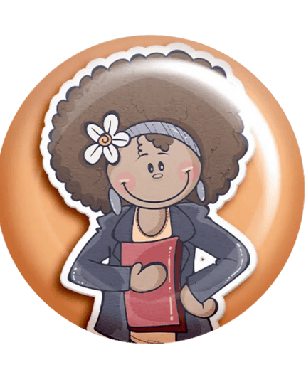 Crachá Professora - Bee my Gift