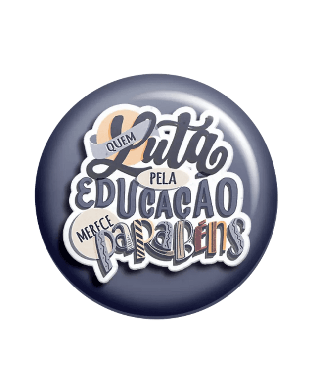 Crachá Professores Educação - Bee my Gift