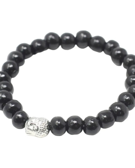 Darkwood Beads & Buddah Bangle - Bee my Gift
