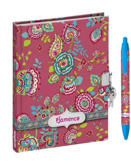 Diário &amp; Caneta com Flores By Busquets - Bee my Gift