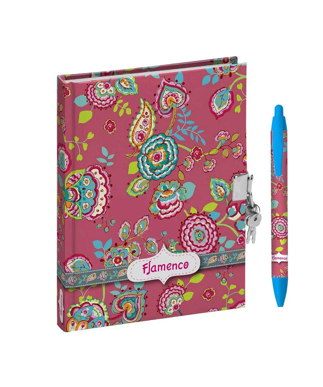 Diário &amp; Caneta com Flores By Busquets - Bee my Gift