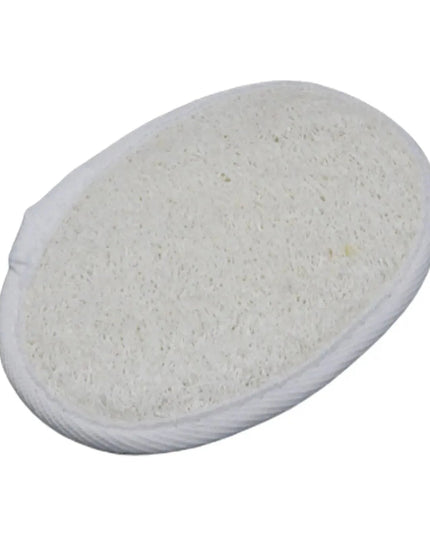 Esfoliantes corporais de bucha vegetal - formato oval - Bee my Gift