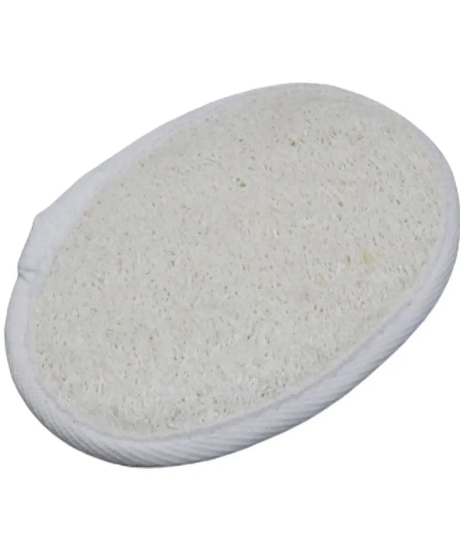 Esfoliantes corporais de bucha vegetal - formato oval - Bee my Gift
