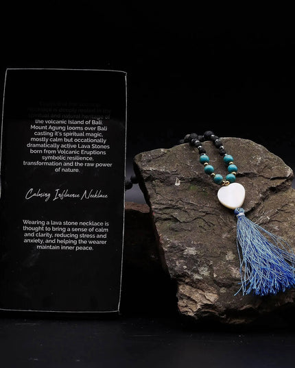 Essence of the Volcano Necklace - Calming Influence - Bee my Gift