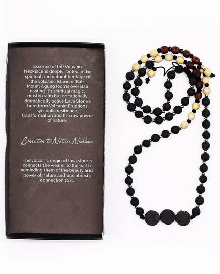 Essence of the Volcano Necklace - Connection to Nature - Bee my Gift