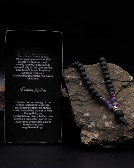 Essence of the Volcano Necklace - Embracing the Dark Side - Bee my Gift