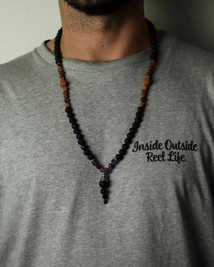 Essence of the Volcano Necklace - Embracing the Dark Side - Bee my Gift