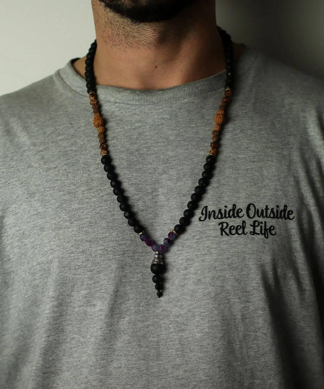 Essence of the Volcano Necklace - Embracing the Dark Side - Bee my Gift