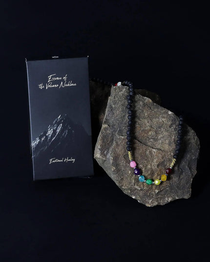 Essence of the Volcano Necklace - Emotional Healing - Bee my Gift