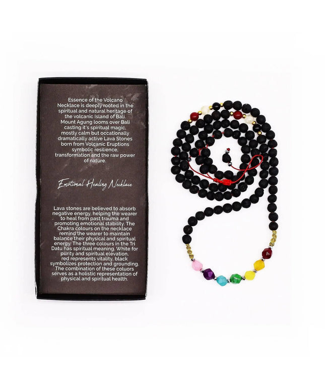 Essence of the Volcano Necklace - Emotional Healing - Bee my Gift