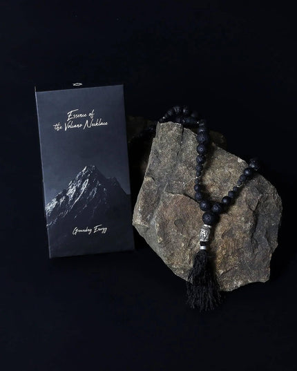 Essence of the Volcano Necklace - Grounding Energy - Bee my Gift