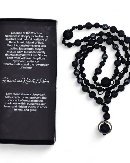 Essence of the Volcano Necklace - Renewal & Rebirth - Bee my Gift