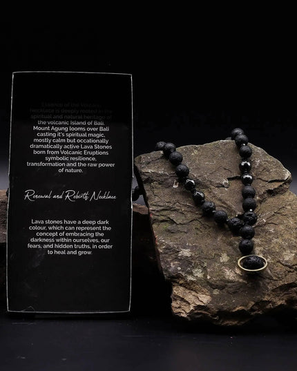 Essence of the Volcano Necklace - Renewal & Rebirth - Bee my Gift
