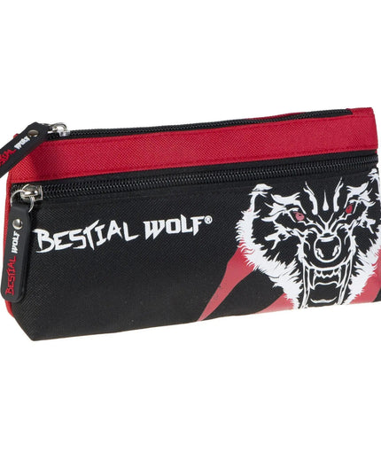 Estojo escola duplo BESTIAL WOLF by BUSQUETS - Bee my Gift