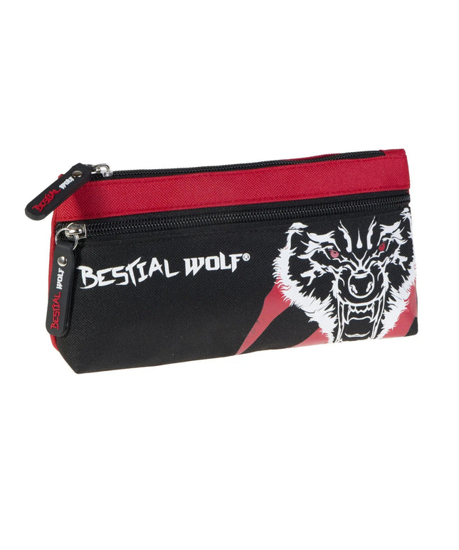 Estojo escola duplo BESTIAL WOLF by BUSQUETS - Bee my Gift