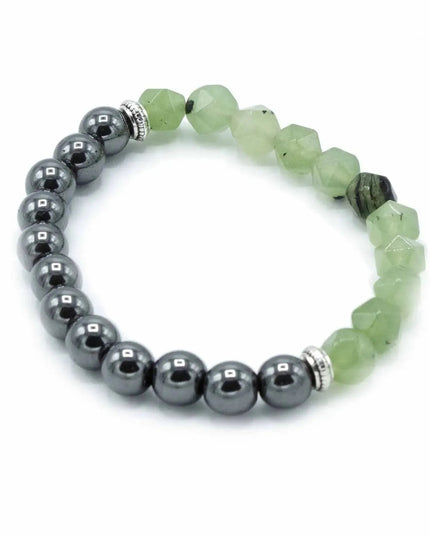 Faceted Gemstone Bracelet - Magnetic Jade - Bee my Gift