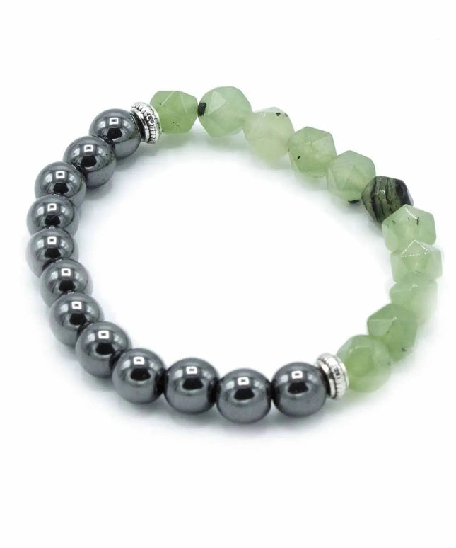 Faceted Gemstone Bracelet - Magnetic Jade - Bee my Gift