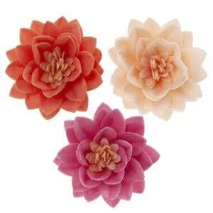 Flor de lótus hóstia 3 cores ø 7cm - Bee my Gift