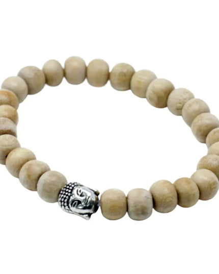 Fragrant Sandal Beads & Buddah Bangle - Bee my Gift