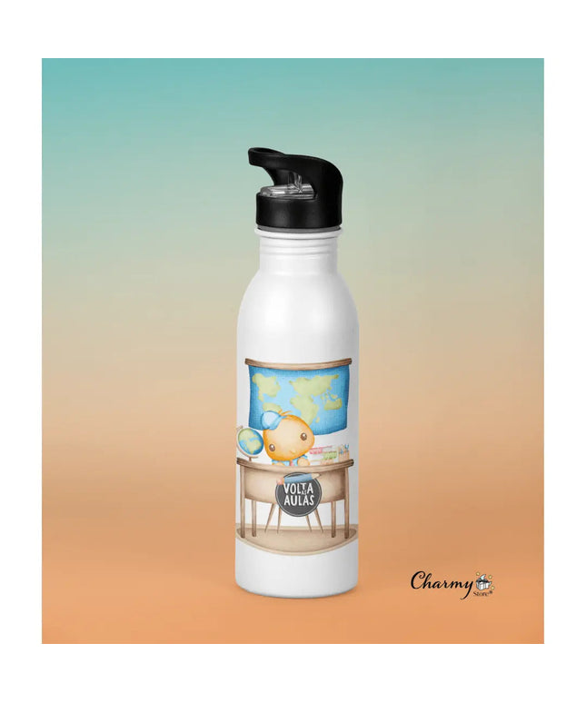 Garrafa Pintainho Azul Escola 005 - Bee my Gift