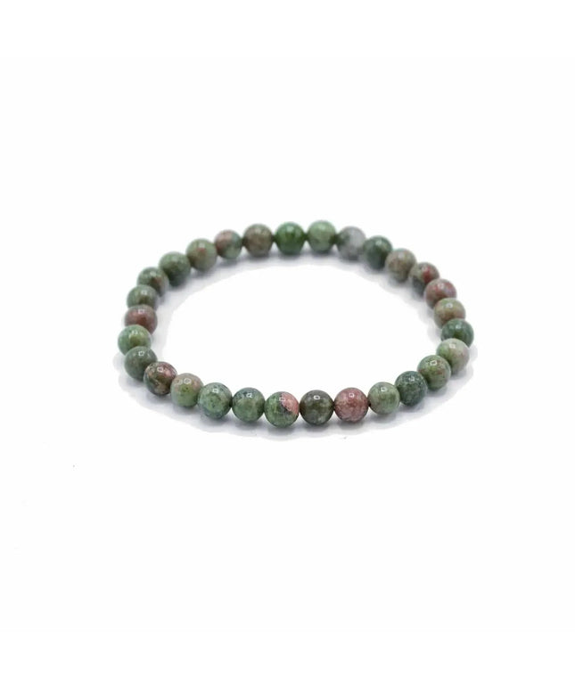 Gemstone Manifestation Bracelet - Green Jasper - Growth - Bee my Gift