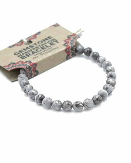 Gemstone Manifestation Bracelet - Map Stone - Prosperity - Bee my Gift