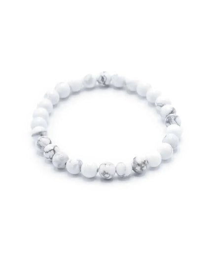 Gemstone Manifestation Bracelet - White Jasper - Peace - Bee my Gift