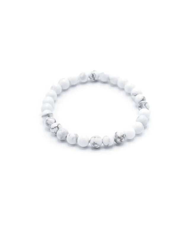 Gemstone Manifestation Bracelet - White Jasper - Peace - Bee my Gift