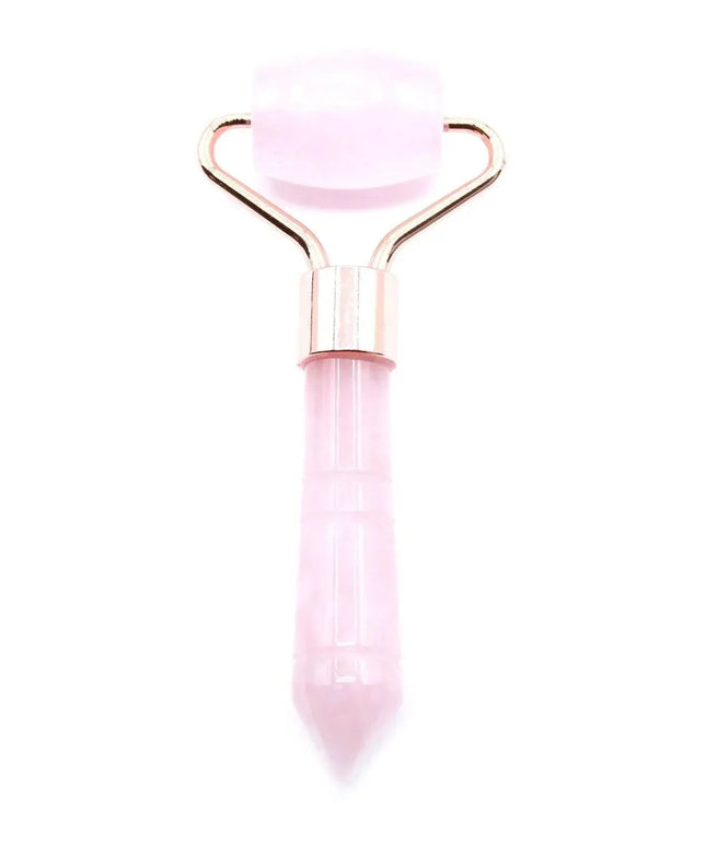 Gemstone Mini Roller - Rose Quartz Face Roller - Bee my Gift