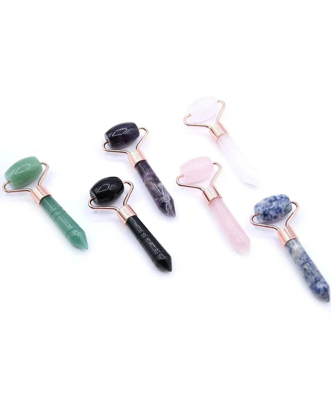 Gemstone Mini Roller - Sodalite Face Roller - Bee my Gift