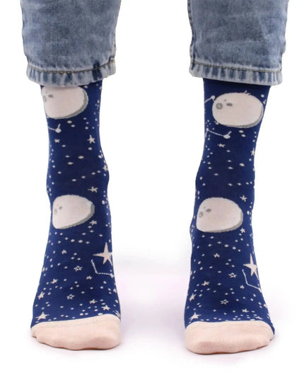 Hop Hare Bamboo Socks (36 - 40) - Moon Walk - Bee my Gift
