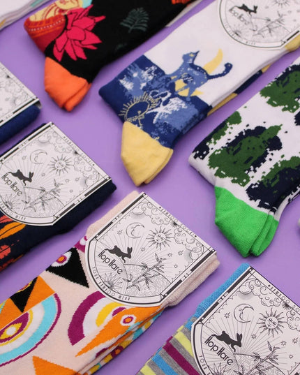 Hop Hare Bamboo Socks (36 - 40) - Skulls and Bones - Bee my Gift