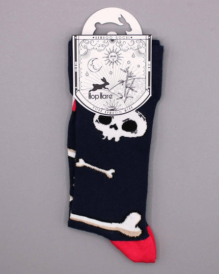 Hop Hare Bamboo Socks (36 - 40) - Skulls and Bones - Bee my Gift