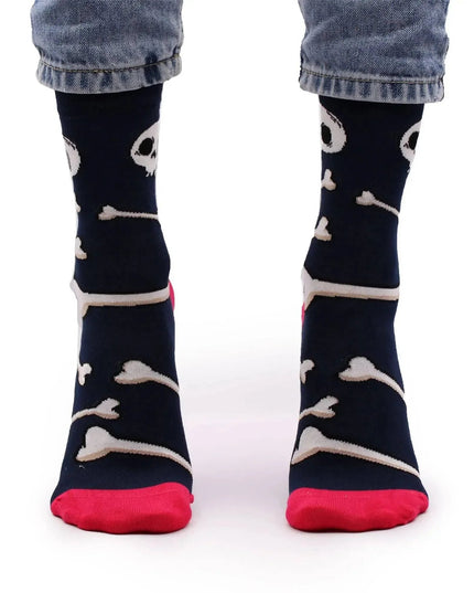 Hop Hare Bamboo Socks (36 - 40) - Skulls and Bones - Bee my Gift
