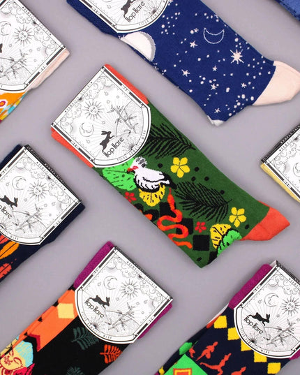 Hop Hare Bamboo Socks (36 - 40) - Tarot Cards - Bee my Gift