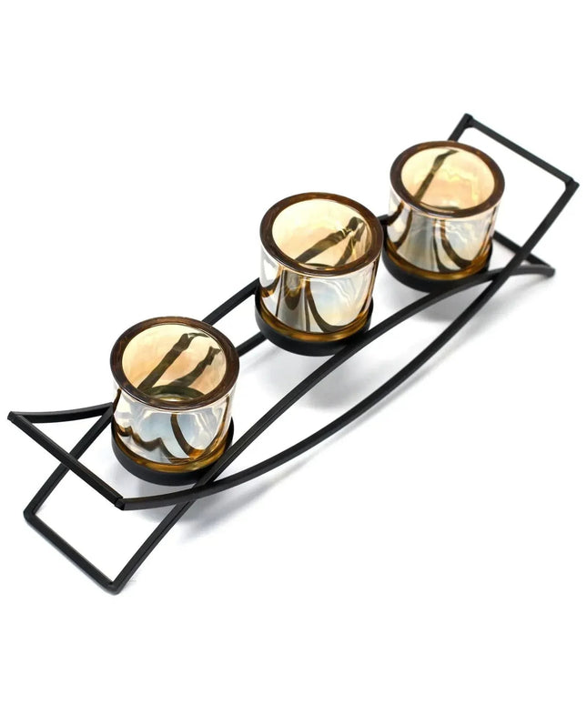 Iron Votive Candle Holder for Centerpiece Decoration - Bee my Gift