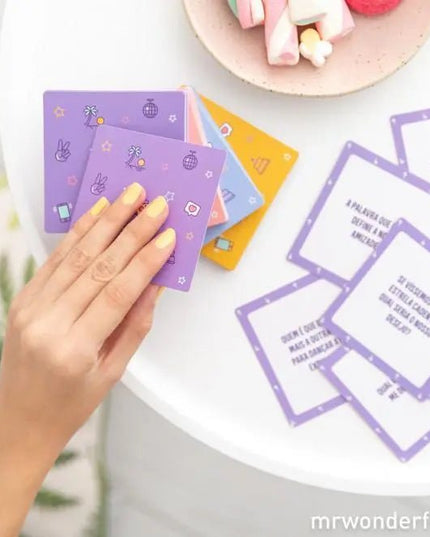 JOGO DE CARTAS - Conheces - me tão bem, amiga! - Bee my Gift