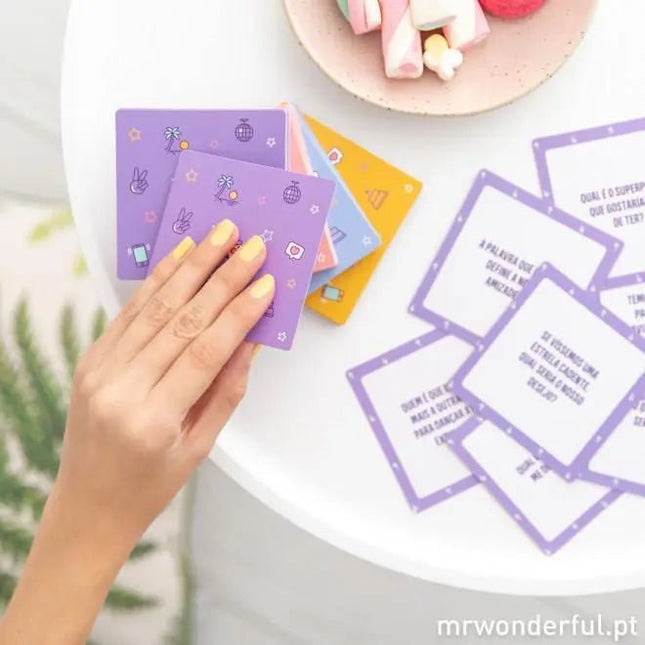 JOGO DE CARTAS - Conheces - me tão bem, amiga! - Bee my Gift