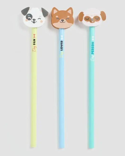 KIT DE 3 Lápis para dog lovers! - Bee my Gift