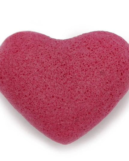 Konjac Heart Sponge - Natural Facial Cleanser - Bee my Gift